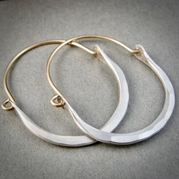 Anthropologie Jewelry - Boho Hoop Earrings #2362